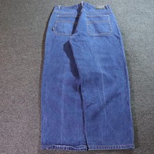 Jeans Leeman Baggy Hip Hop Y2k blu denim 38x31