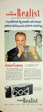 Original 1951 Vintage Camera Ad: Ft. Stereo Realist, The Camera that sees