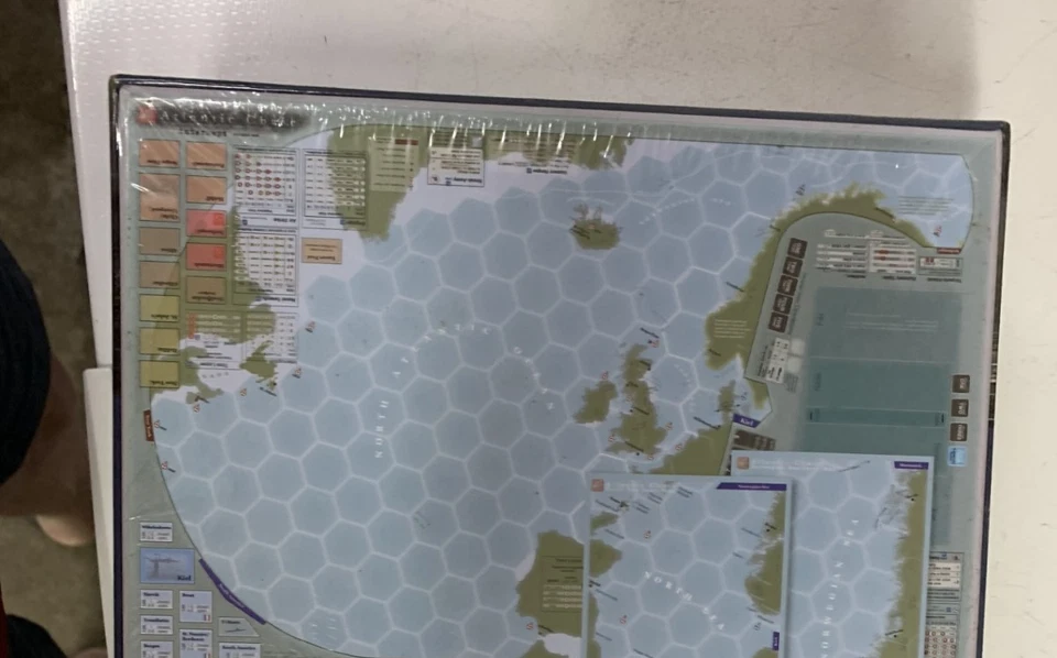 Atlantic Chase (GMT, 2021) New Mint wargame Mounted Board - image 4 of 4