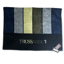 NUOVO Trussardi Lusso Asciugamano Bagno Grattacieli Telo Verde 38" X 60"