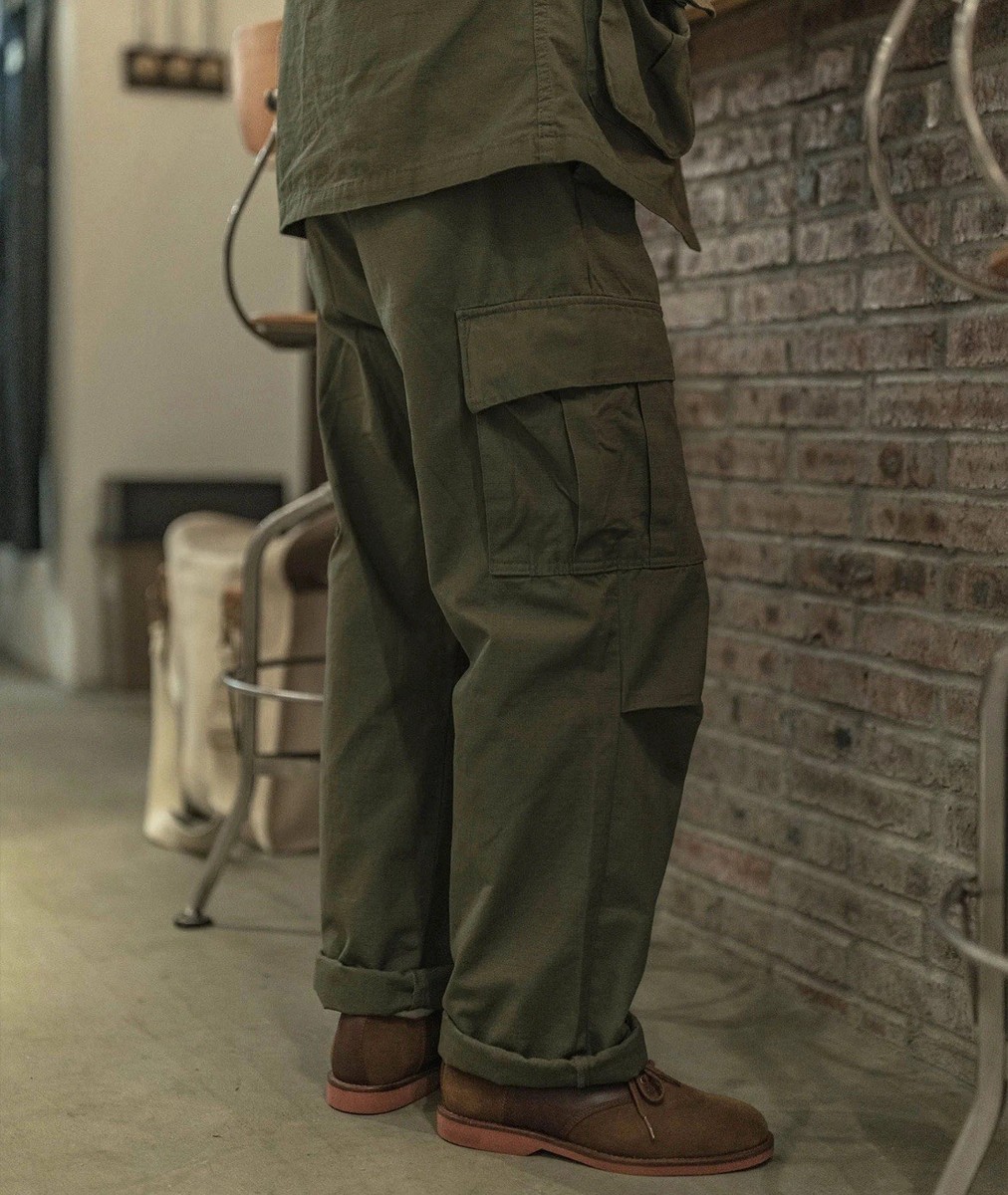 US Army 5th Model Tropical Jungle Fatigue Pants Non Stock Bronson