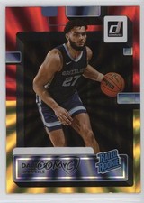 2022-23 Panini Donruss Rated Rookie Holo Red & Gold Laser David Roddy #223 6o3