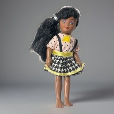 Muñeca Clon Kelly Club Niñera Negra Remco De Colección Rara Difícil de Encontrar 6 pulgadas