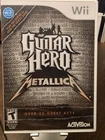 Activision Guitar Hero: Metallica Nintendo Wii Manual Music T 2009 NTSC