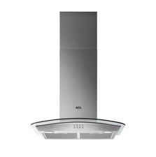 AEG DTB3653M 60cm Chimney Cooker Hood Glass & Stainless Wall Mounted 3 Speed LED