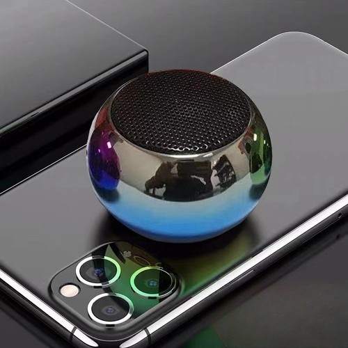 1stk Kleine Stahl Kanone Metall Heavy Duty Subwoofer Mini Bluetooth Lautsprecher - Photo 14/15