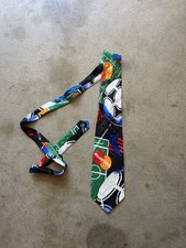Vintage 1994 World Cup Usa Mastercard Silk Necktie Soccer