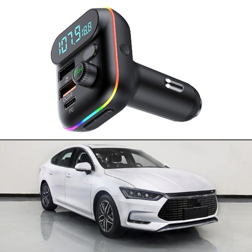 Schlankes Design drahtloser FM-Transmitter für verbessertes Auto-Musikerlebnis - Bild 3 von 12
