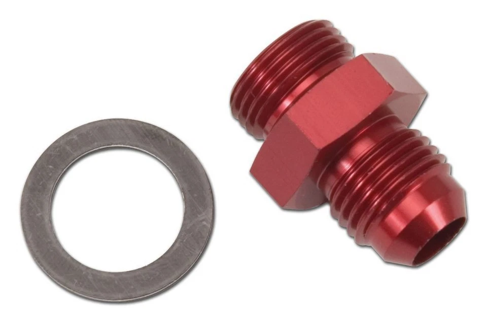 Edelbrock 8087, One Red Aluminum #6An Fitting High Performance & Racing Parts - Imagem 3 de 4