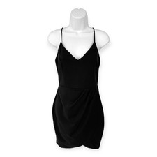 Lulus | Medium | Forever Your Girl Black Bodycon Sleeveless Mini Cocktail Dress