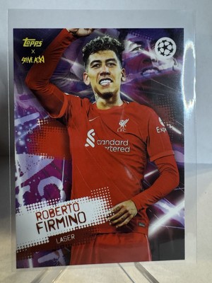 Topps Steve Aoki 2021/22 UEFA Champions League Liverpool FC Roberto Firmino