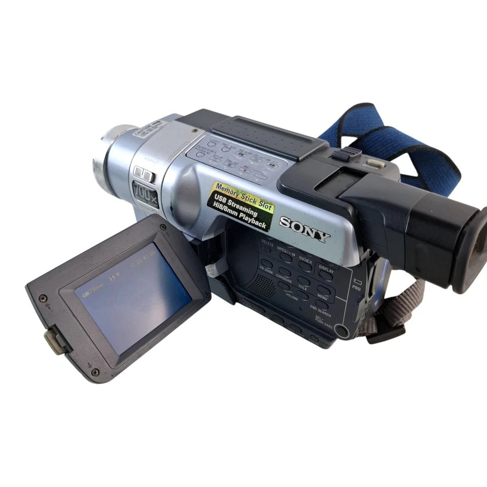 READ FULL DESC...Sony Handycam DCR-TRV355E Digital Video Camera camcorder Hi8 - Image 2 of 4