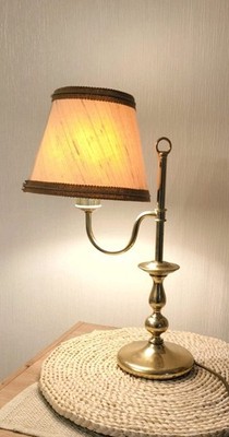 Beautiful brass table lamp by Biko Leuchten