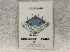 RARE 1910 Chicago White Sox RJF Graphics National Pastime Comiskey Park Card!!