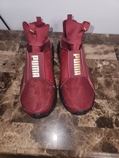 PUMA Fierce Womens Mid Top Slip-On Sneakers B...