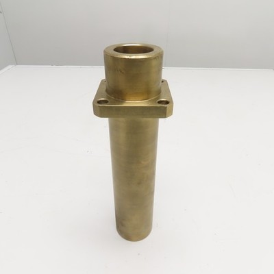 1-1/2'' ID x 2-1/4'' Ampco 18 Bronze Wear Flanged Guide Bushing 10-1/2'' OAL