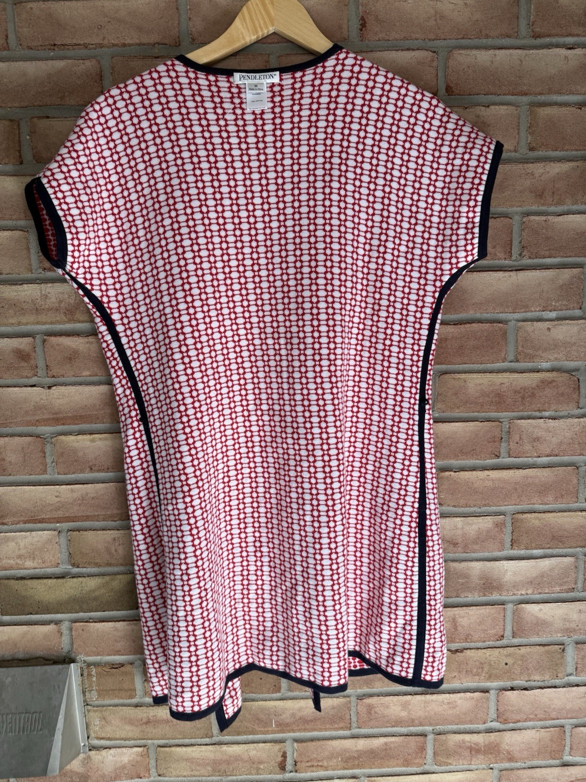 Pendleton Women’s Reversible Open Sweater Vest Tu… - image 5