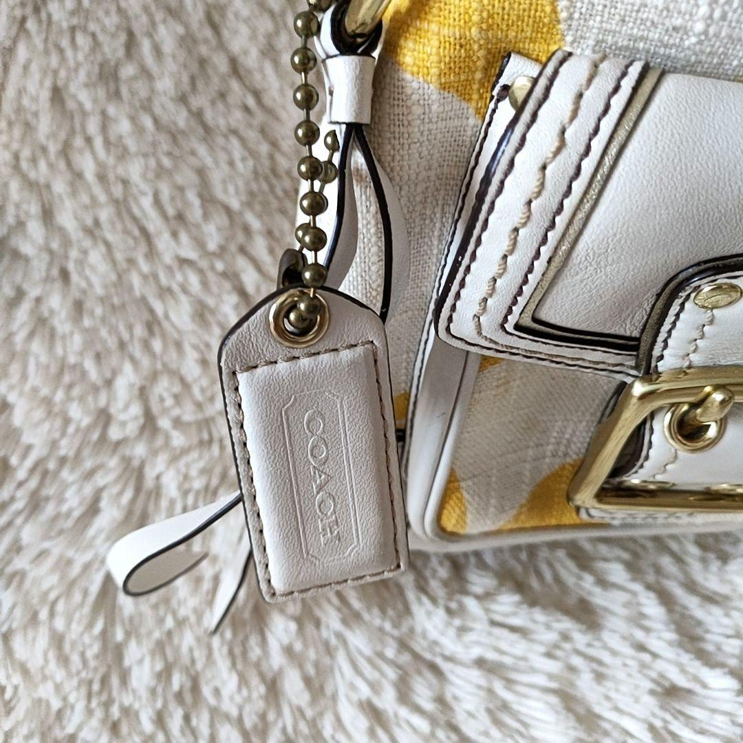 COACH preowned Legacy 65th Y2K Flap Shoulder Bag Signature