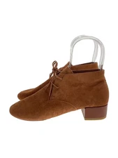 Repetto Boots Heel Suede 37.5 Brw InM96