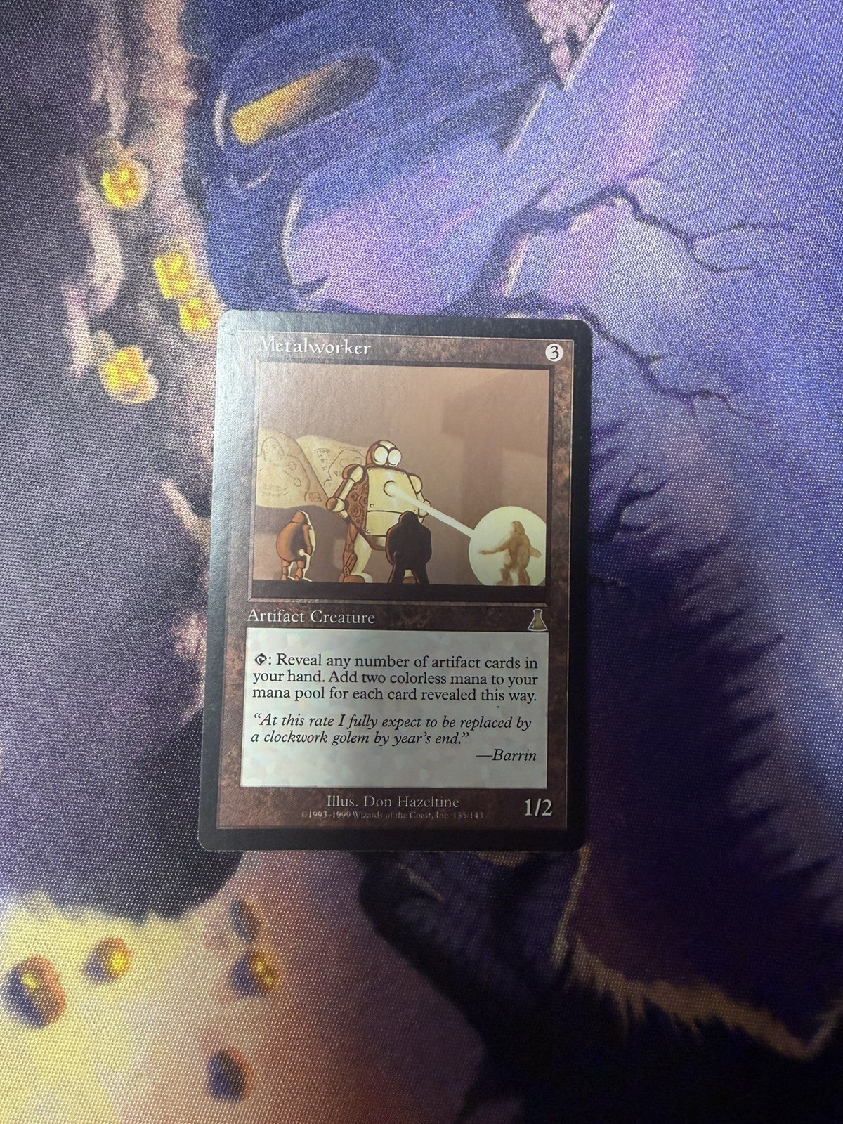 Metalworker Urza's Destiny MTG - Lightly Played LP RL Reserved List