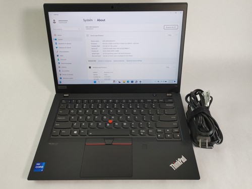Lenovo ThinkPad T14 Gen 2 Core i7-1165G7 2.80 GHz 16 GB 512 GB NVMe Windows 11 - 第 1/8 張圖片