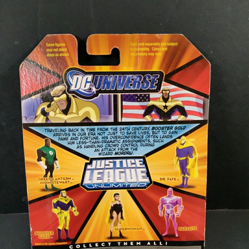 Justice League Unlimited Booster Gold DC Universe Fan Collection : livraison gratuite - Photo 4/10