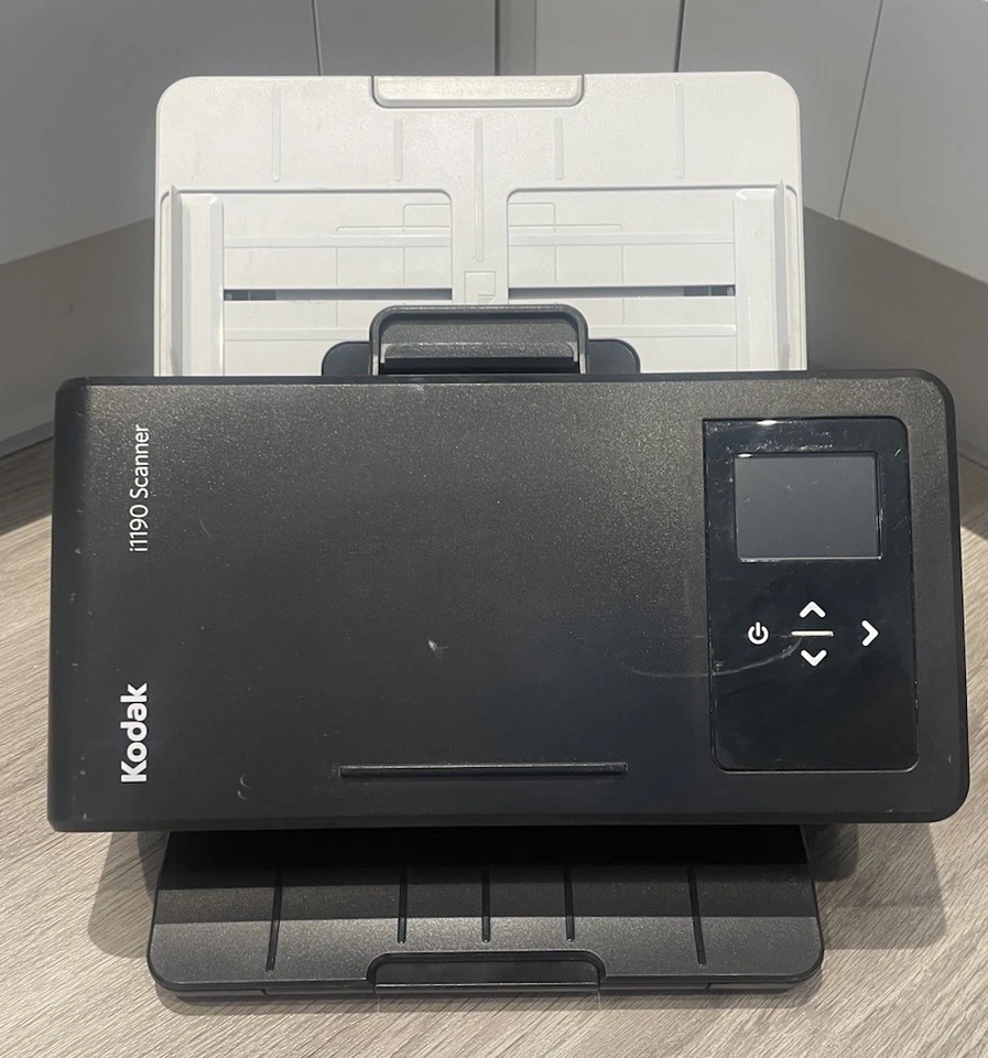 Kodak ScanMate i1190 A4 USB Document Scanner with both trays, PSU and USB - Image 2 of 2