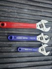 Klein Tools Adjustable Wrench LOT OF 3 Crescent Wrench Used!!