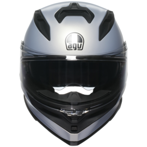 AGV K7 MOTORCYCLE MOTOBIKE MATT PRISMA SILVER - Picture 3 of 8