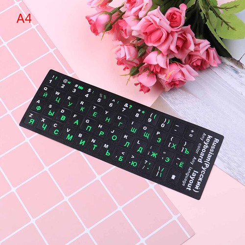 Russian standard keyboard layout sticker letters on replacement A.DI _r1 - Afbeelding 9 van 17