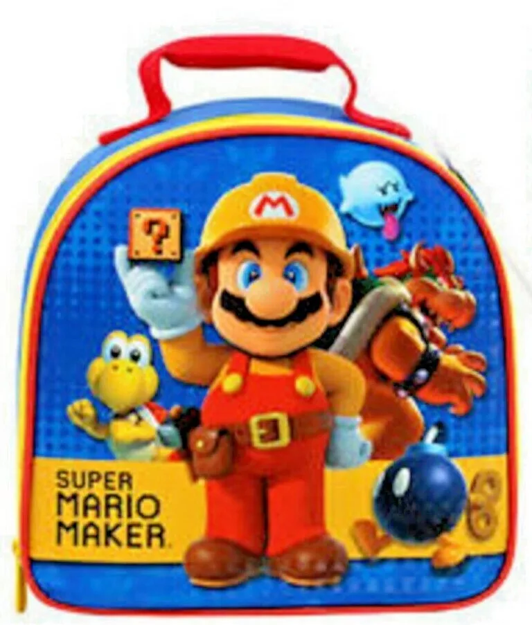 Mario maker backpack cheap