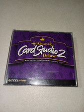 Hallmark Card Studio 2 Deluxe Photo / Card Software CD - 4 DISCS  Sierra Home