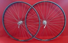 Roues Mavic Open 4CD Maillard 700 Hubs Velo Route Vintage Set Wheels Road Bike