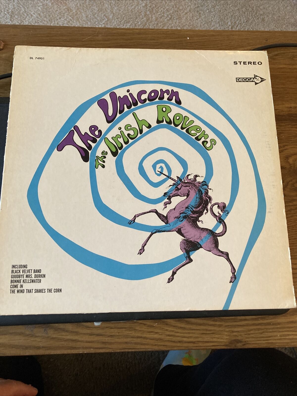 The Irish Rovers, The Unicorn LP 1968 Decca  DL74951