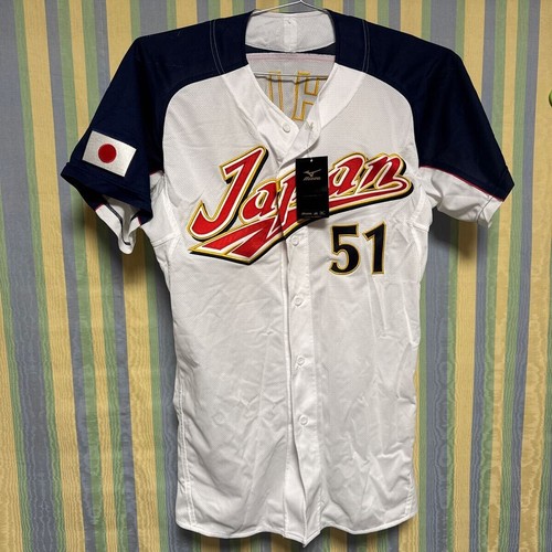 WBC2006 Ichiro Authentic Trikot Samurai Japan Seattle Mariners Baseball O (XL)