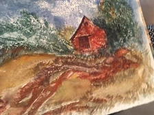 1960s W/C Listed Artist Dorothy Barberis Wonderful impressionist Painting 