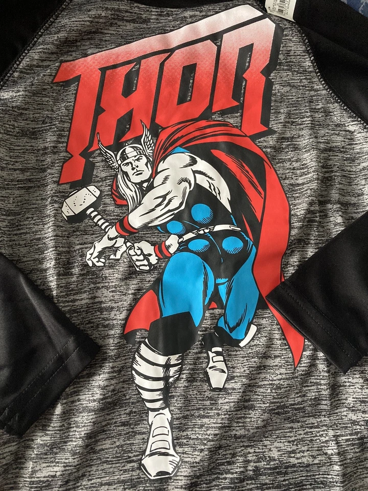 New Thor 男孩 4 码衬衫 — 第 2/4 张图片