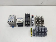 Lot of PLC Electrical Components, Idec, Schneider, Etc.