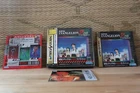 Neon Genesis Evangelion 2nd Second Impression w/2 flyers Sega Saturn SS VG!