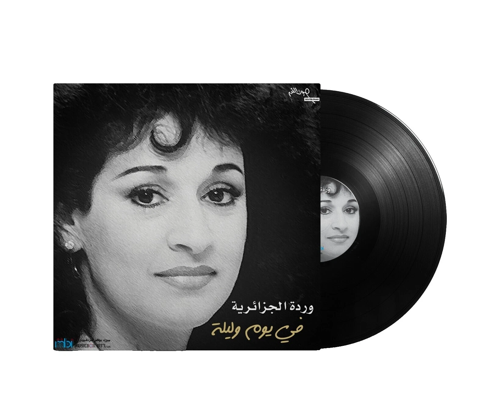 Discos de vinilo de velocidad de 33 RPM árabe