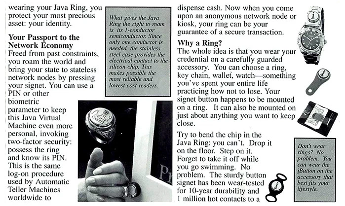 Talla 10.5 - Anillo Java Sun Microsystems - ¡NUEVO! Colección promocional JavaOne vintage Foto 3 de 4