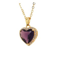 stainless steel necklace with Heart Pendant