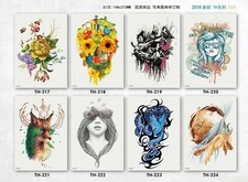 8 X Men Wolf Temporary Waterproof Tattoo Body Arm Stickers US