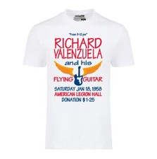 Richard Valenzuela and His Flying Guitar Poster La Bamba Graphic Tee Shirt