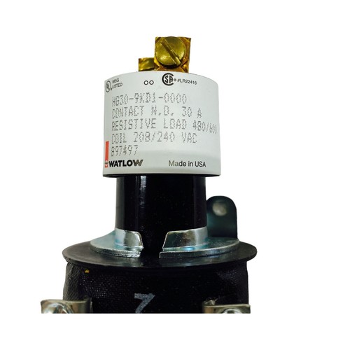 HG30-9KD1-0000 WATLOW MERCURY RELAY COIL: 208/240 VAC CONTACT N.O. 30A - Picture 2 of 4