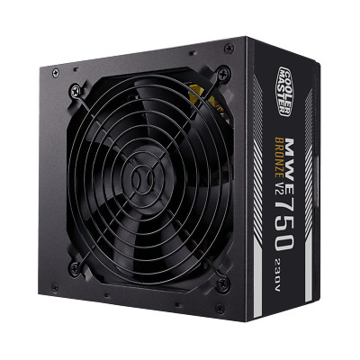 Cooler Master MWE 750 BRONZE 230V - V2 PSU 80+ Certified 750W ATX Power Supply