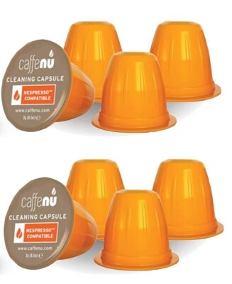 5 x Nespresso Cleaning Capsules, Coffee Machine Cleaner - Head Cleaner ...