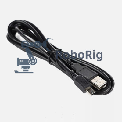 80cm Black 5 Pin Mini USB Charger Cable Cord MP3 MP4 PMP Media Player