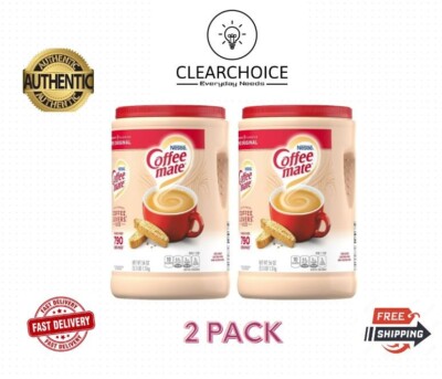 Coffee Creamer Powder Original Nestle Coffee Mate  Flip-Top 56-oz - 2 Pk Creamer