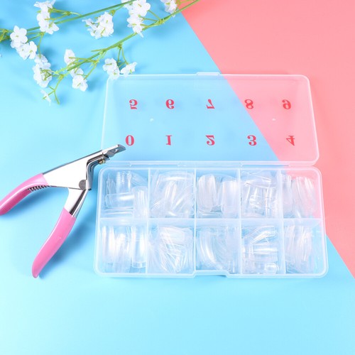 Manicure Tip Acrylic Nail Clipper French False Nails Trimmer eBay